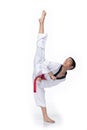 Master Red Belt TaeKwonDo Student Royalty Free Stock Photo