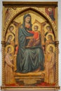 Master of Santa Cecilia, Madonna and Child Enthroned with Six Angels