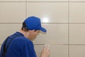 Master Tiler covers the joints between the tiles