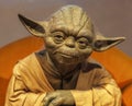 Master Yoda wax figure Royalty Free Stock Photo