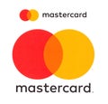 Mastercard logo printed on paper