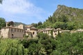 Masterpiece of the Romanesque architecture, Gellone Abbey in Saint-Guilhem-le-Desert, France