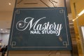 Mastery Nail Studio Shopping Center Sign