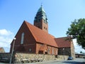 Masthuggskyrkan Church, a beautiful church on the hill of Goteborg Royalty Free Stock Photo