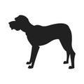 Mastiff Vector Black Silhouette