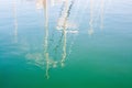 Masts reflections background Royalty Free Stock Photo