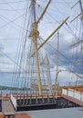 Masts, rigging and yardarms Royalty Free Stock Photo