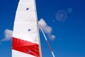 Masts and sails Royalty Free Stock Photo