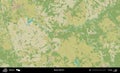 Masty District, Belarus. Topographic Humanitarian Royalty Free Stock Photo
