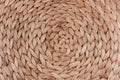 Mat of dry wicker grass as texture Royalty Free Stock Photo