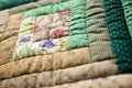 Vintage handmade rug Royalty Free Stock Photo