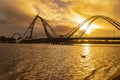 Matagarup Bridge, Perth Royalty Free Stock Photo