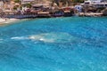 Matala Beach (Crete, Greece) Royalty Free Stock Photo