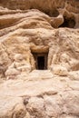 Matala caves, Crete Island, Greece Royalty Free Stock Photo