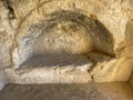 Matala caves on Crete Royalty Free Stock Photo