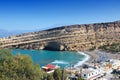 Matala, Crete Royalty Free Stock Photo