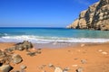 Matala Red Beach Royalty Free Stock Photo