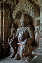 Matanga Yaksha God of Prosperity Ellora Cave at indra sabha