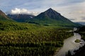 Matanuska River Royalty Free Stock Photo