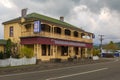 Old wooden hotel at Matawai, New Zealand