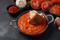 Matbucha - Moroccan Tomato dip, spread or condiment
