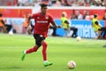 The match of Bundesliga FC Bayer 04 Leverkusen vs TSG 1899 Hoffenheim