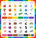 Match by color. Puzzle for kids. Matching game, education game for children. Worksheet for preschoolers Royalty Free Stock Photo