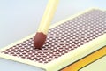 Match , extreme macro image Royalty Free Stock Photo