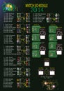 Match schedule world cup 2014