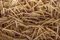 Match sticks with brown heads in a row. Texture Royalty Free Stock Photo