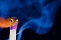 Match Strike Fire Royalty Free Stock Photo