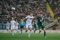 Match of the UEFA Europa League match between RCD Espanyol and Zorya at the Slavutich Arena