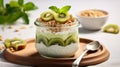 Matcha Chia Seed Puddings