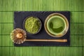 Matcha green tea Royalty Free Stock Photo
