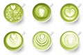 Matcha green tea. Traditional healthy asian plant. Ai Generative
