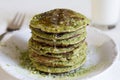 Matcha pancakes.