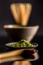 Matcha powder Royalty Free Stock Photo