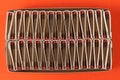Matchbooks in a Box Royalty Free Stock Photo