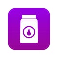 Matchbox icon digital purple