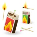 Matchboxes and matches