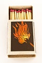 Matches box Royalty Free Stock Photo