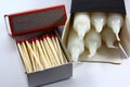 Matches and Candles Royalty Free Stock Photo