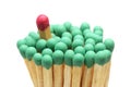 Matches closeup isolated Royalty Free Stock Photo