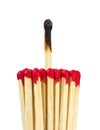 Matches - leadership or inspiration concept