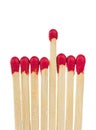 Matches - leadership or inspiration concept Royalty Free Stock Photo