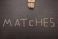 Matches, match sticks, matches box
