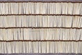 Matches rows folded. Royalty Free Stock Photo