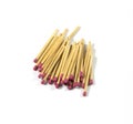 Matches. Sulfur matches matchbox isolated start light fire Royalty Free Stock Photo