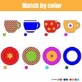 Matching children educational game