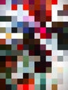 Matchless colour combination in graphical designing of rectangles and squares Royalty Free Stock Photo